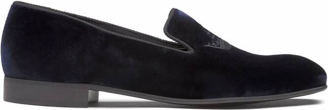 Church's Sovereign 2 Crown fluwelen loafers Blauw