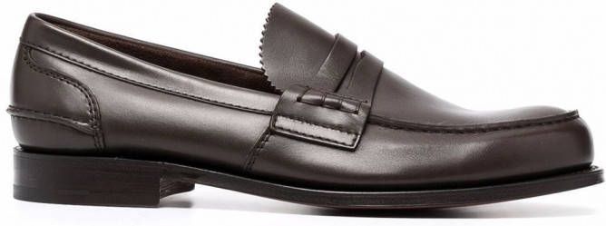 Church's Tunbridge leren loafers Bruin