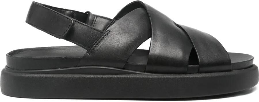 Clarks 25 mm Aristella slingback sandalen met gekruiste bandjes Zwart