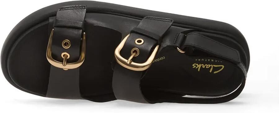 Clarks Aristella Bay sandalen met gespsluiting Zwart - Foto 3