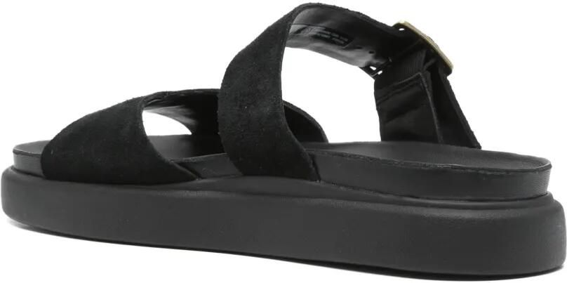 Clarks Aristella sandalen met plateauzool en gesp Zwart - Foto 4