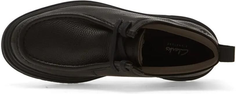 Clarks Badbury Seam loafers van bewerkt leer Zwart - Foto 5