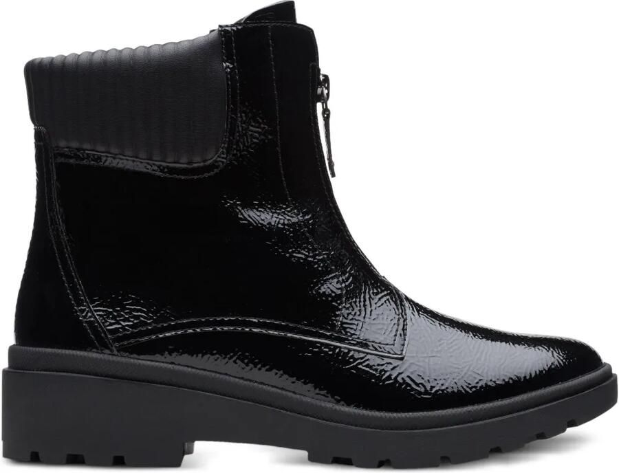 Clarks Calla Zip "Black" laarzen Zwart