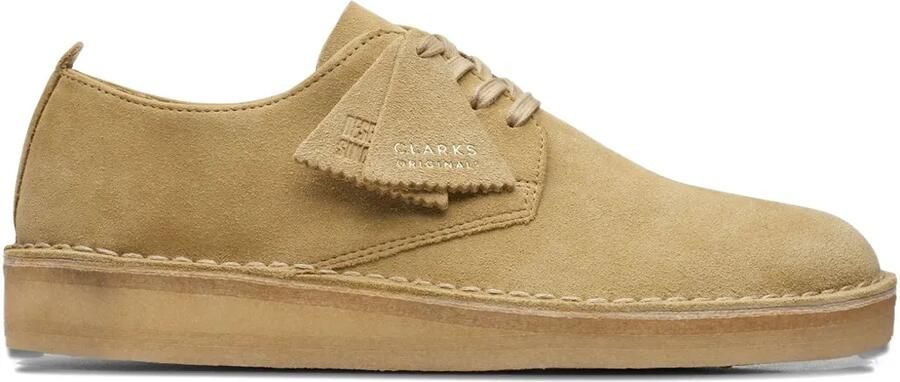 Clarks Coal London "Maple Suede" derby schoenen Bruin