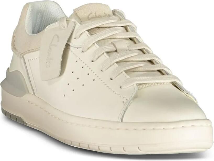 Clarks Courtlite2 Run calf leather sneakers Wit - Foto 3