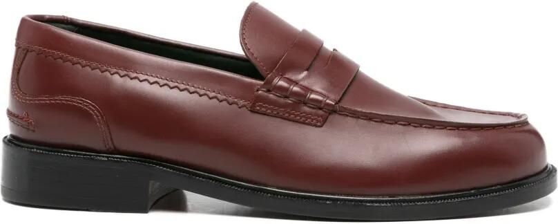 Clarks Craft James loafers Rood