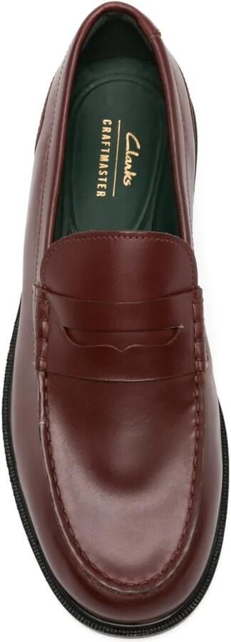 Clarks Craft James loafers Rood - Foto 4