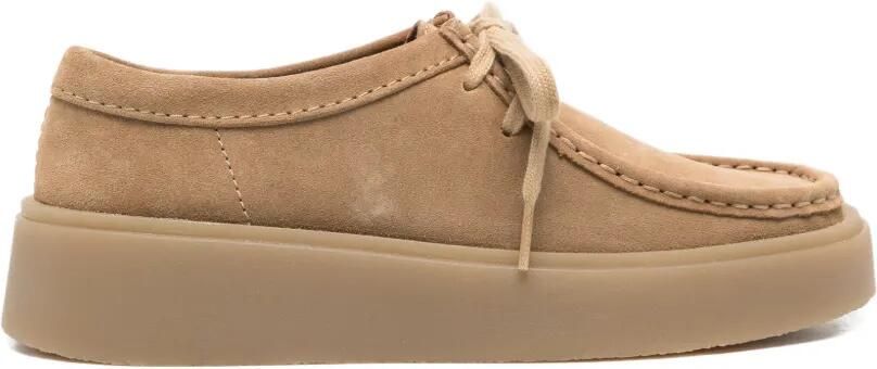 Clarks Derby schoenen Beige