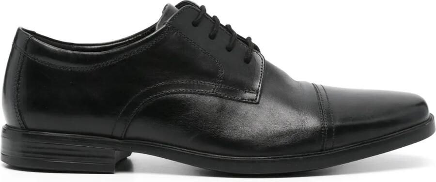 Clarks Howard Cap leren schoenen Zwart