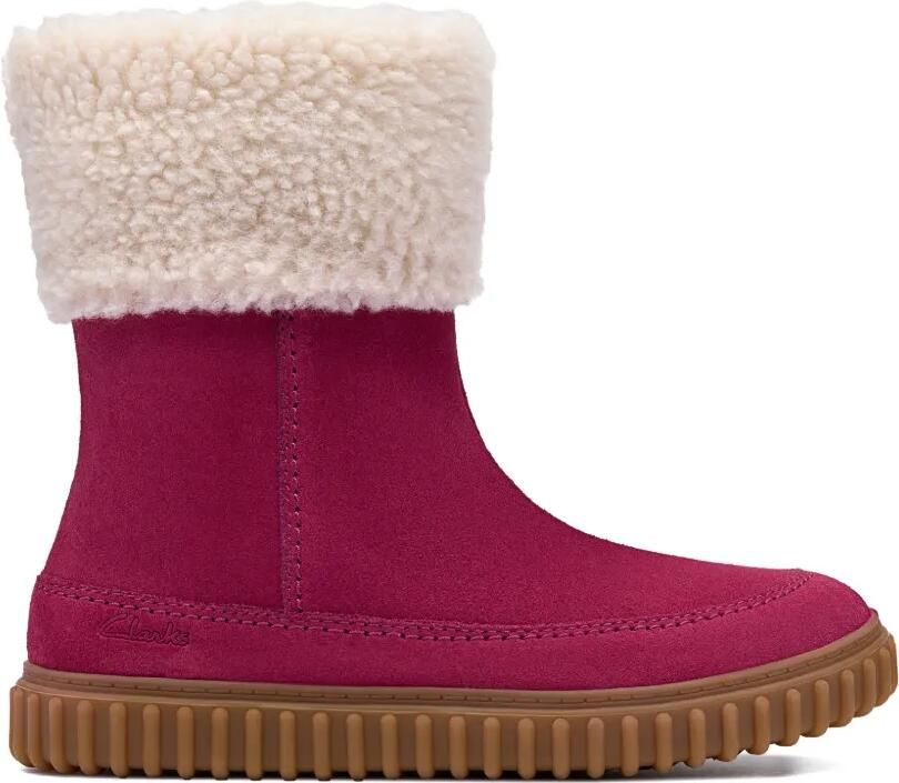 Clarks Kids Cove Snug suède laarzen Roze - Foto 3
