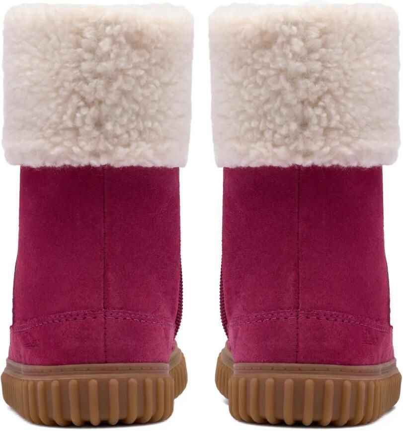 Clarks Kids Cove Snug suède laarzen Roze - Foto 2