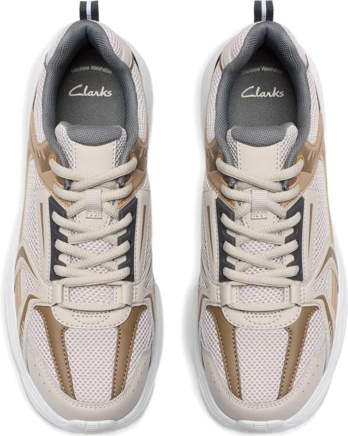 Clarks Kids Crafton Move sneakers Beige - Foto 2