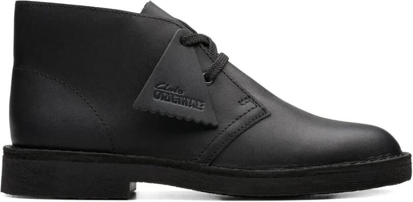 Clarks Kids Enkellaarzen met veters Zwart