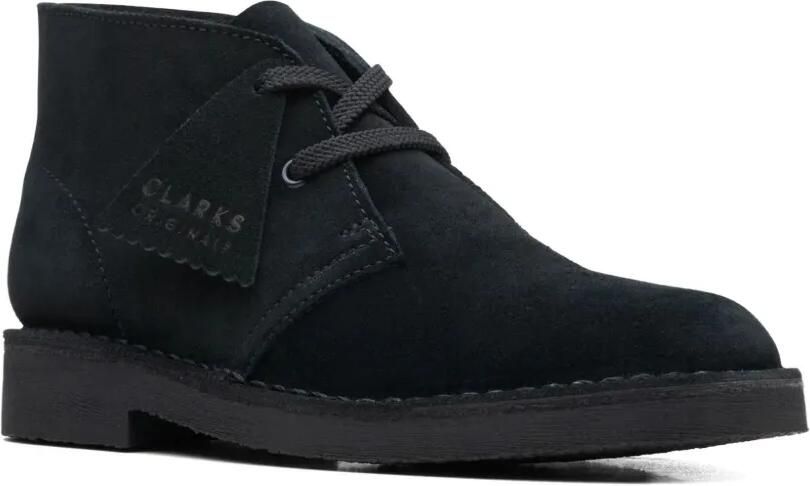 Clarks Kids Leren desert boots Zwart