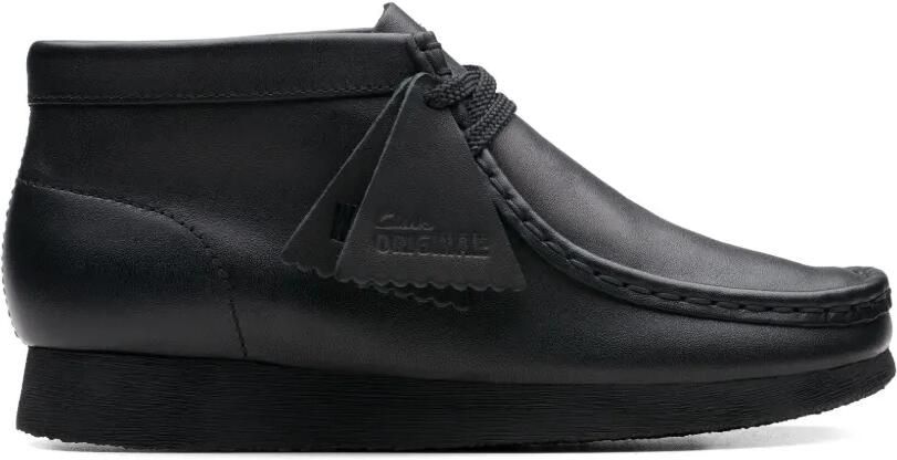 Clarks Kids Leren veterschoenen Zwart