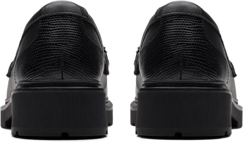 Clarks Kids Loafers verfraaid met ketting Zwart - Foto 3