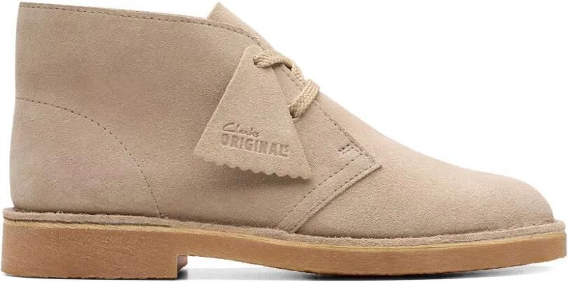 Clarks Kids Suède enkellaarzen Beige