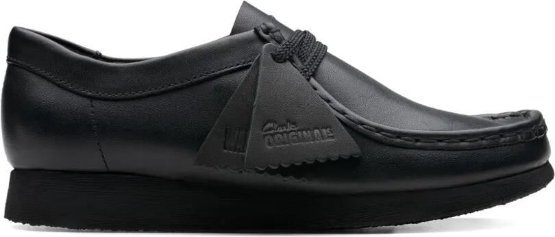 Clarks Kids Veterschoenen Zwart