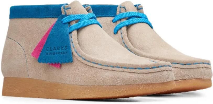 Clarks Kids Wallabee suède laarzen Beige
