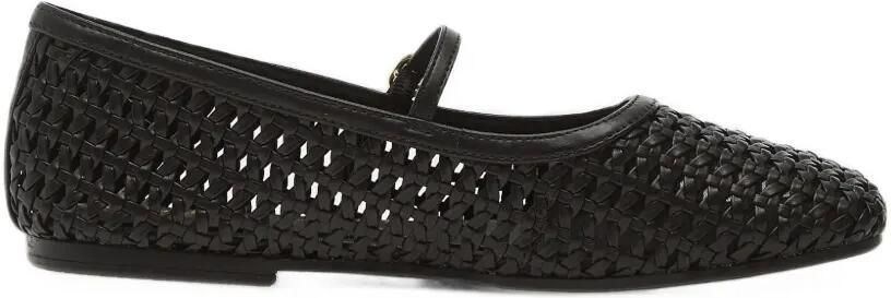 Clarks Livia Sky geweven pumps met gespsluiting Zwart