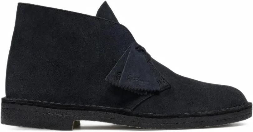 Clarks logo-tag desert boots Blauw
