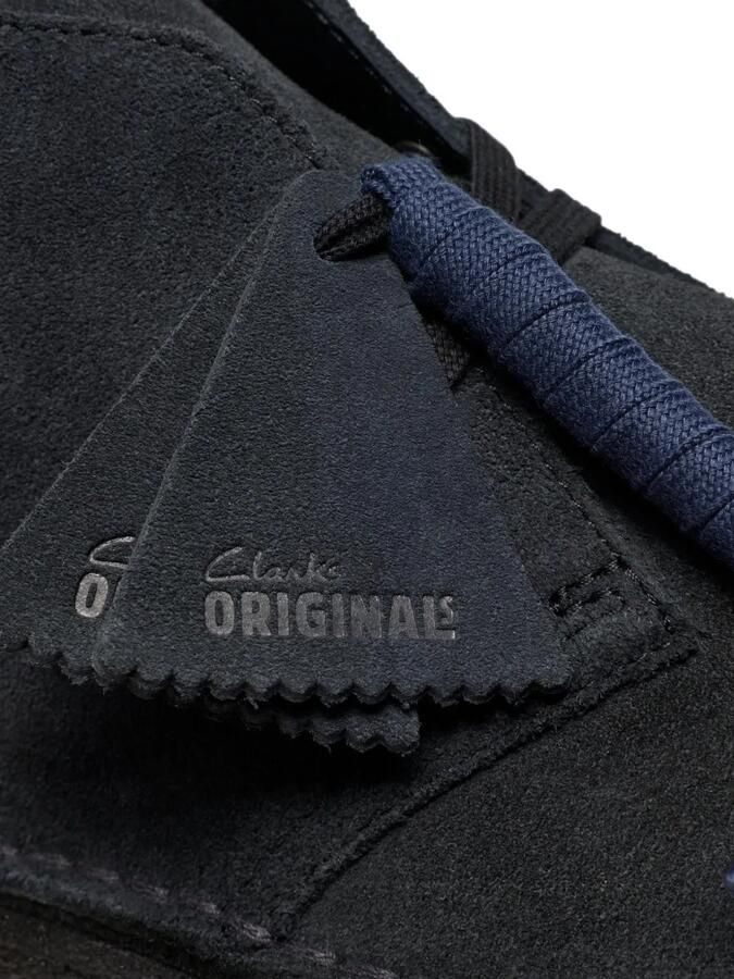 Clarks logo-tag desert boots Blauw - Foto 2