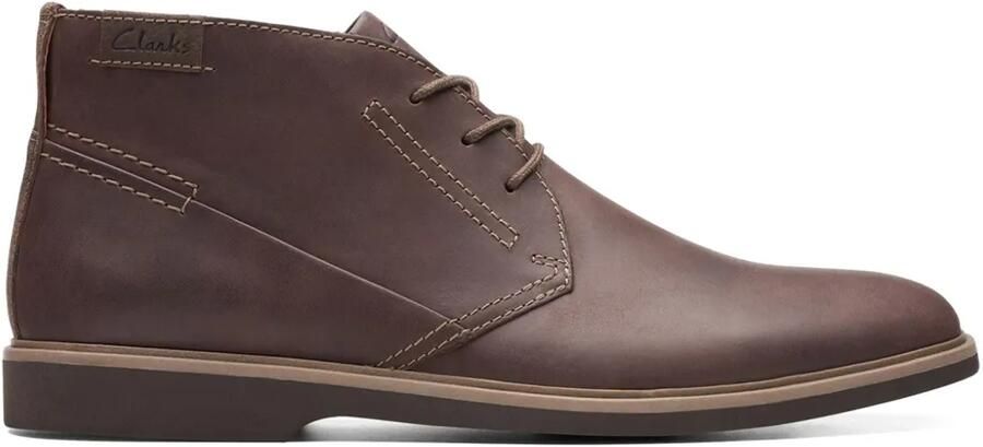 Clarks Malwood enkellaarzen Bruin