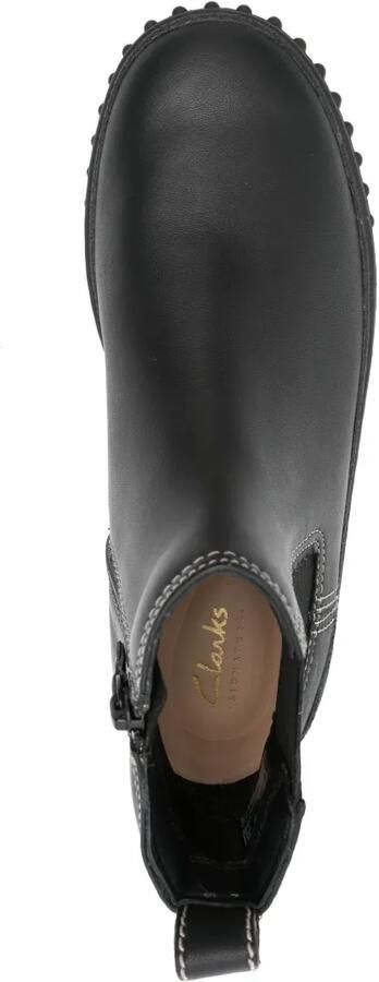 Clarks Mayhill enkellaarzen Zwart - Foto 4