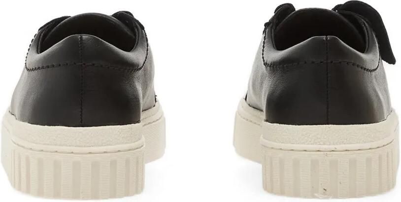 Clarks Mayhill Walk leren sneakers met plateauzool Zwart - Foto 2