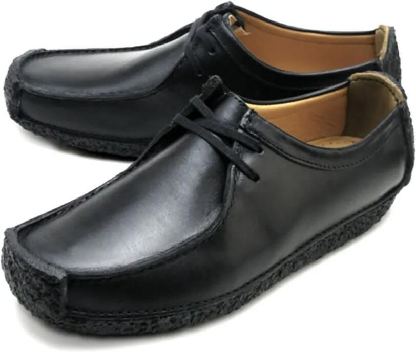 Clarks Natalie "Leather" sneakers Zwart - Foto 2