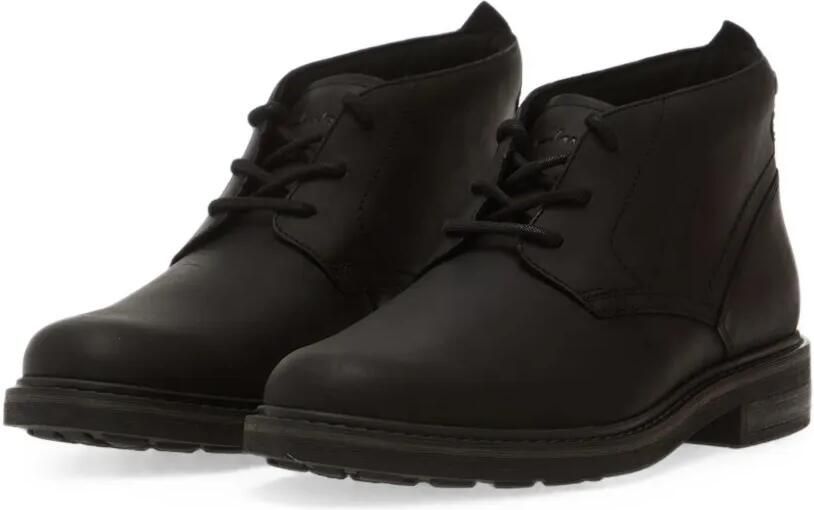Clarks Newford Mid enkellaarzen met veters Zwart - Foto 3
