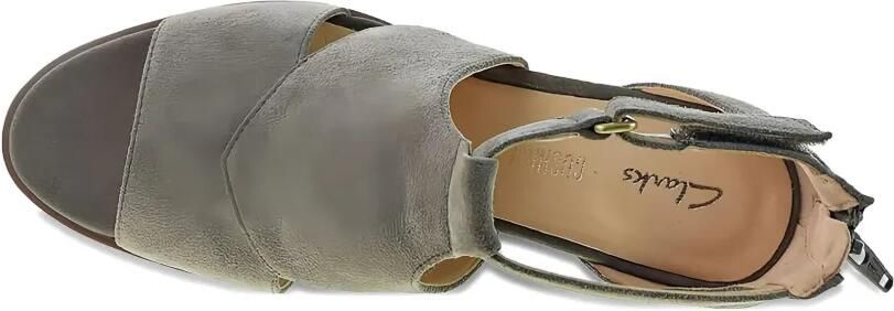 Clarks Originals 60 mm Kaylin Glad sandalen Grijs