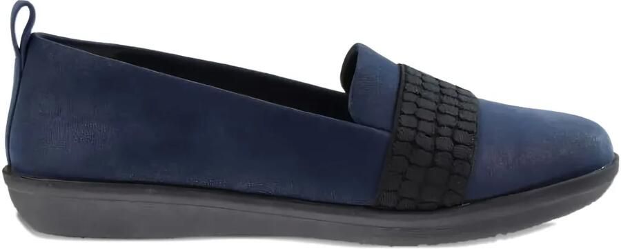 Clarks Originals Ayla Sloane ballerina's met textuur Blauw