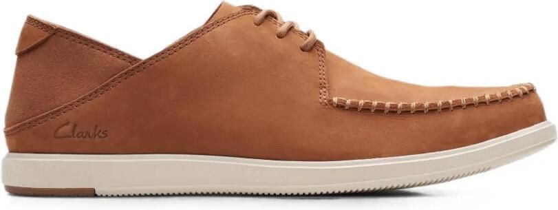 Clarks Originals Bratton leren schoenen met strik Bruin