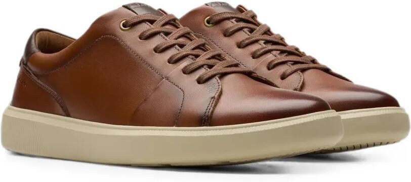 Clarks Originals Brodin Lace leren sneakers Bruin - Foto 2