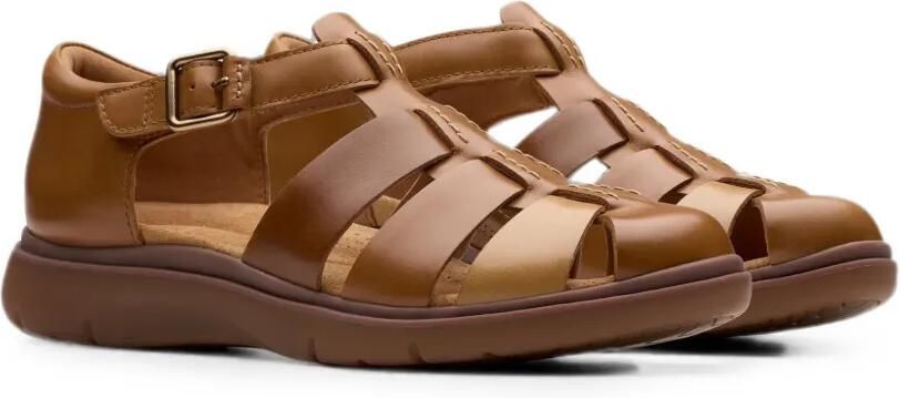 Clarks Originals Certina Sun gekooide sandalen Bruin - Foto 2