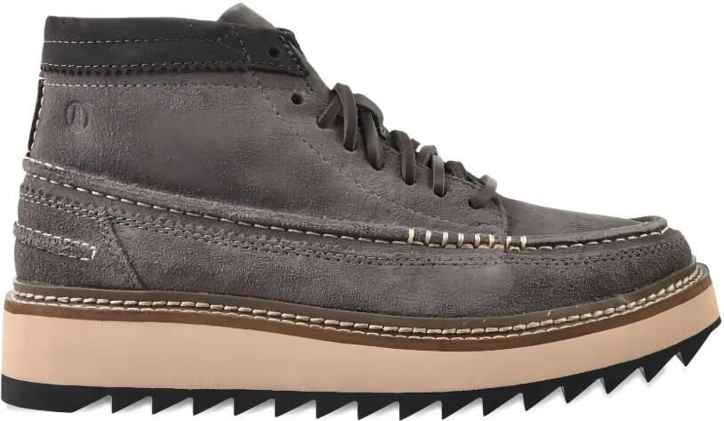 Clarks Originals Clarkhill Mid suède enkellaarzen Grijs