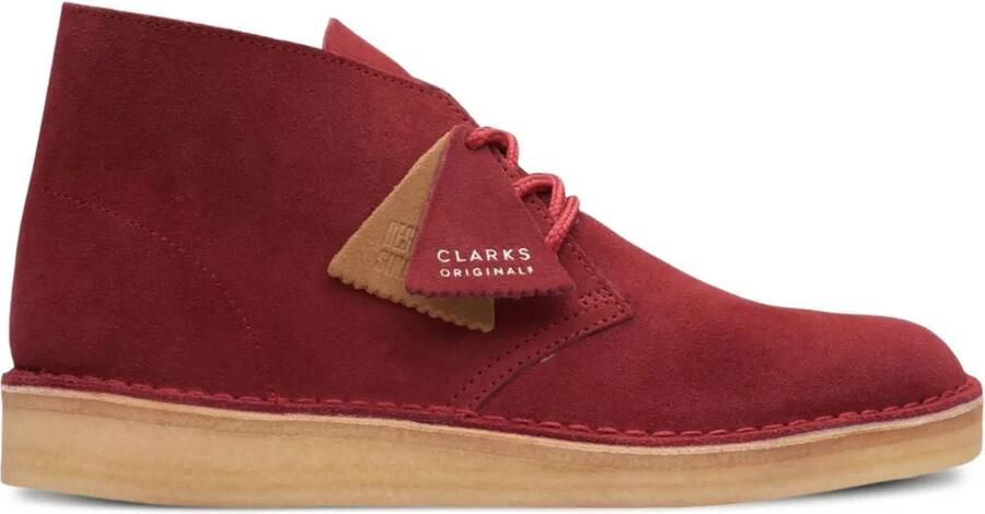 Clarks Originals Clarks Desert Coal "Brandy Suede" laarzen Rood