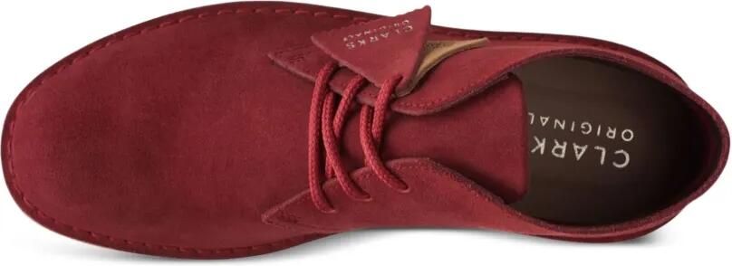 Clarks Originals Clarks Desert Coal "Brandy Suede" laarzen Rood - Foto 2