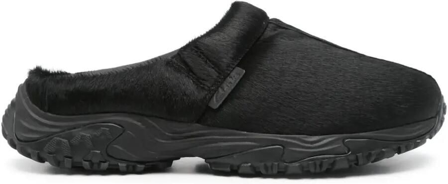 Clarks Originals Clog 1 leren klompen Zwart