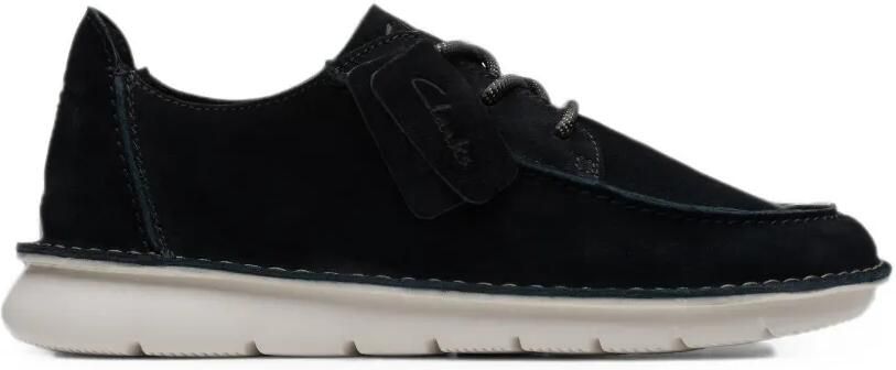 Clarks Originals Colehill Seam suède derby schoenen Zwart