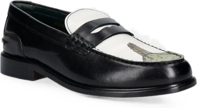 Clarks Originals Craftmaster leren loafers met grafische print Zwart - Foto 3