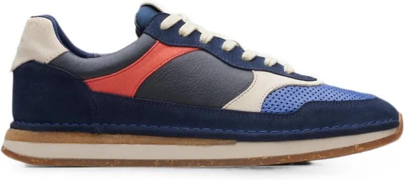 Clarks Originals Craftrun Tor sneakers met vlakken Blauw