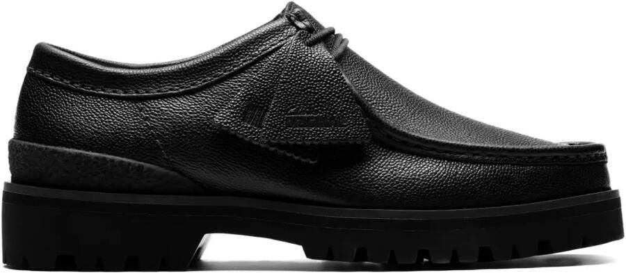 Clarks Originals Derby bewerkte veterschoenen Zwart