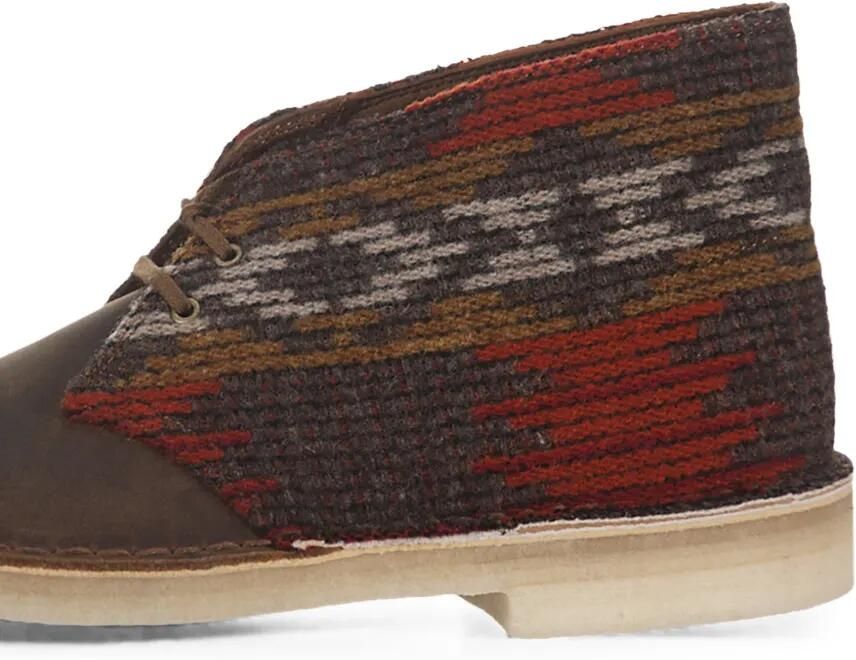 Clarks Originals Desert boots met geometrisch patroon Bruin - Foto 2