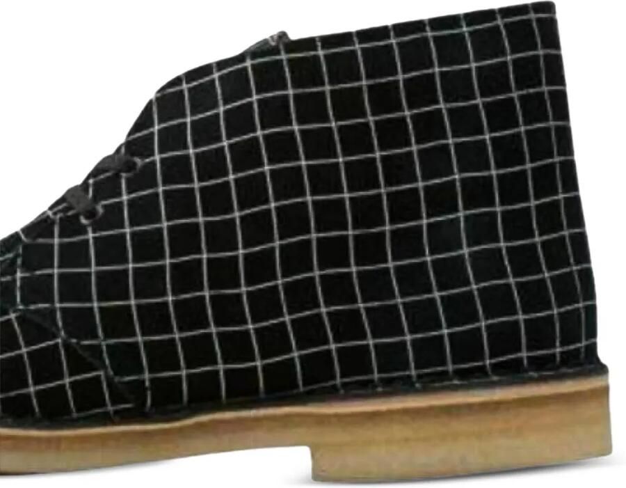 Clarks Originals Desert boots met raster-patroon Zwart - Foto 2