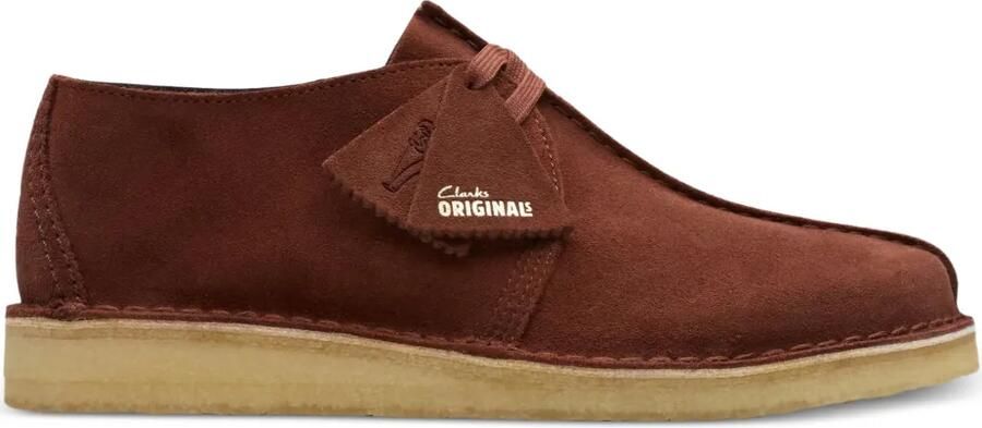 Clarks Originals Desert boots met veters Bruin