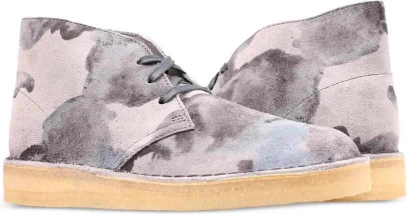 Clarks Originals Desert Coal laarzen met camouflageprint Grijs - Foto 2