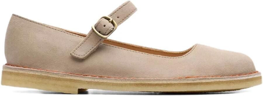 Clarks Originals Desert Mary Jane ballerina's Beige