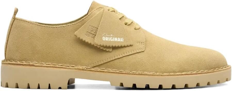 Clarks Originals Desert Rock "Maple" derby schoenen Beige